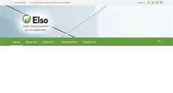 Desktop Screenshot of elsoholdings.com